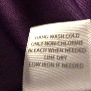 ROZ & ALI Purple Top